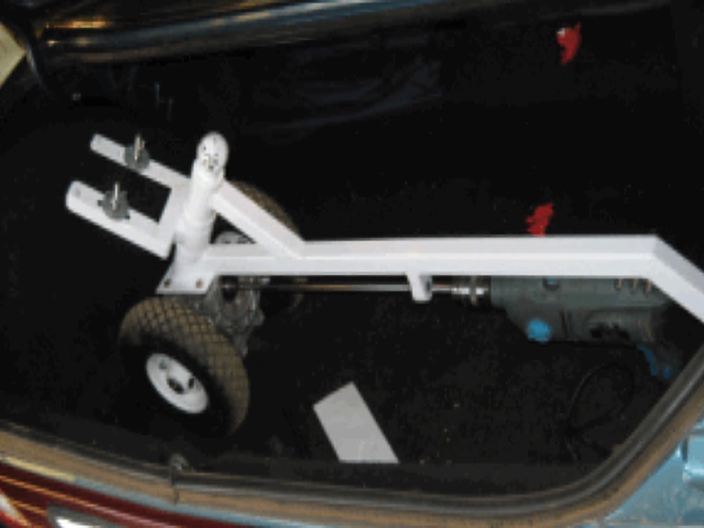 Foldable and small enough to put in your car's boot